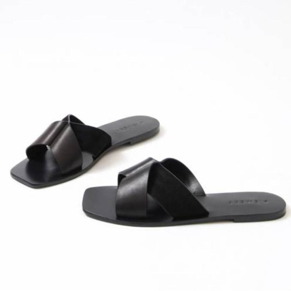 A.Emery Ada Leather Suede Sandals 39 - Picture 3 of 8